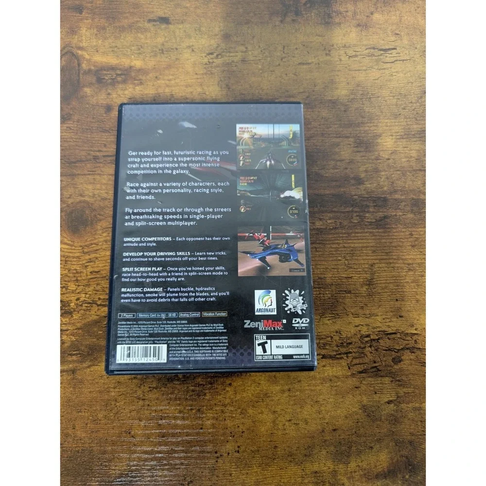 Power Drome (Sony PlayStation 2, 2004) PS2‎ Black Label